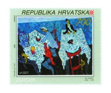 EUROPA - MODERNA HRVATSKA UMJETNOST -IVO DULČIĆ 