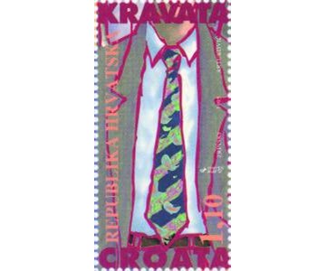 KRAVATA - CROATA - SUVREMENA KRAVATA (blok) 