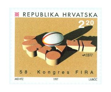 58. KONGRES FIRA ( FEDERATION INTERNATIONAL DE RUGBY AMATEUR) DUBROVNIK