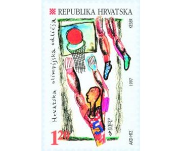 HRVATSKA OLIMPIJSKA ODLIČJA - KOŠARKA - SREBRO, BARCELONA 92
