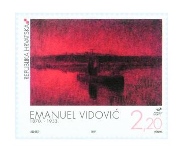 HRVATSKO MODERNO SLIKARSTVO - EMANUEL VIDOVIĆ 