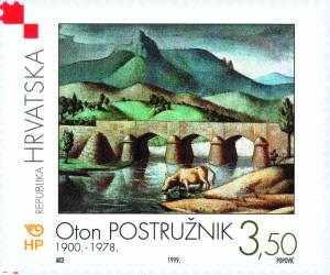 HRVATSKA MODERNA UMJETNOST - OTON POSTRUŽNIK 