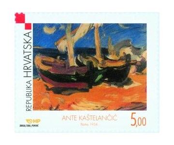 HRVATSKA LIKOVNA UMJETNOST - ANTE KAŠTELANČIĆ 