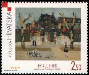 HRVATSKO MODERNO SLIKARSTVO - LEO JUNEK