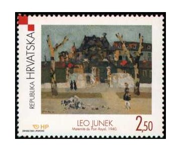HRVATSKO MODERNO SLIKARSTVO - LEO JUNEK