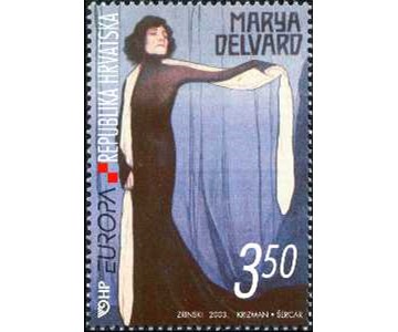 EUROPA - PLAKATNA UMJETNOST - TOMISLAV KRIZMAN, PLAKAT MARYA DELVARD IZ 1907.