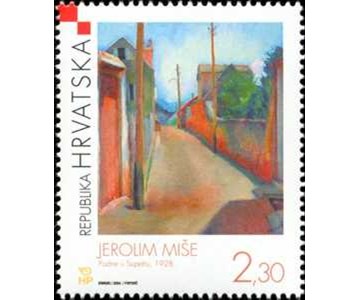 HRVATSKO MODERNO SLIKARSTVO - JEROLIM MIŠE, Podne u Supetru, 1928.