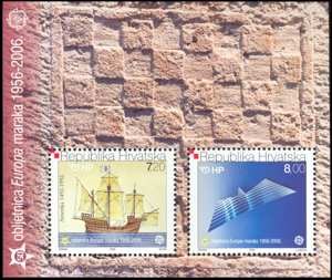 50. OBLJETNICA EUROPA MARAKA 1956. - 2006. (P + B)