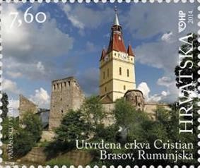 DUHOVNOST - UTVRĐENE CRKVE, Utvrđena crkva u  Cristianu, okrug Brasov, Rumunjska
