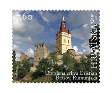 DUHOVNOST - UTVRĐENE CRKVE, Utvrđena crkva u  Cristianu, okrug Brasov, Rumunjska