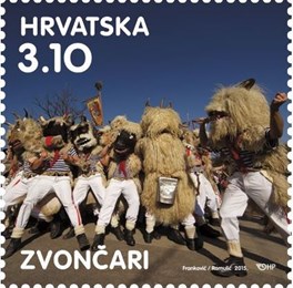 HRVATSKA NEMATERIJALNA KULTURNA BAŠTINA - GODIŠNJI POKLADNI OPHOD ZVONČARA S KASTAVŠTINE