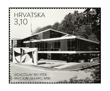 MODERNA ARHITEKTURA I DIZAJN - VJENCESLAV RICHTER,paviljon za EXPO 58, Belgija 