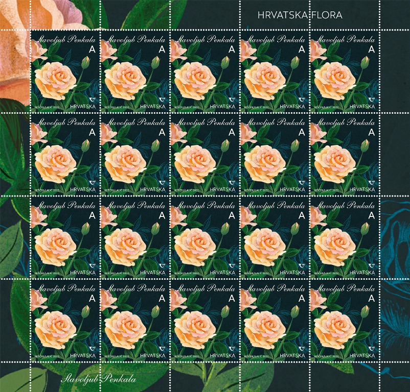 HRVATSKA FLORA – RUŽE, Slavoljub Penkala
