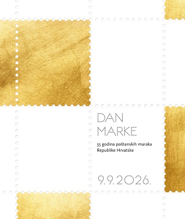 DAN MARKE - TRIDESET I PET GODINA POŠTANSKIH MARAKA REPUBLIKE HRVATSKE