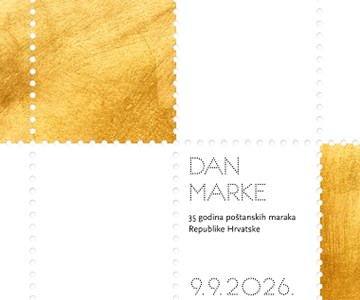 DAN MARKE - 35 GODINA POŠTANSKIH MARAKA RH