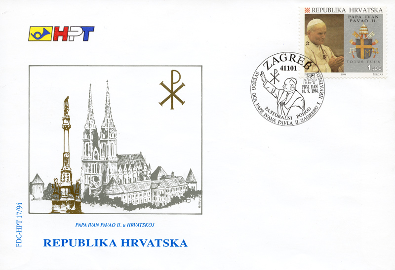 PASTORALNI POHOD SVETOG OCA IVANA PAVLA II. HRVATSKOJ