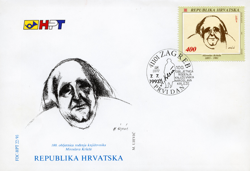 STOTA OBLJETNICA ROĐENJA KNJIŽEVNIKA MIROSLAVA KRLEŽE