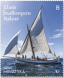 ZAJEDNIČKO IZDANJE HRVATSKA – ŠPANJOLSKA MEDITERANSKE RIBARSKE BRODICE, Llaüt mallorquín Balear – tradicijski brod Balearskih otoka
