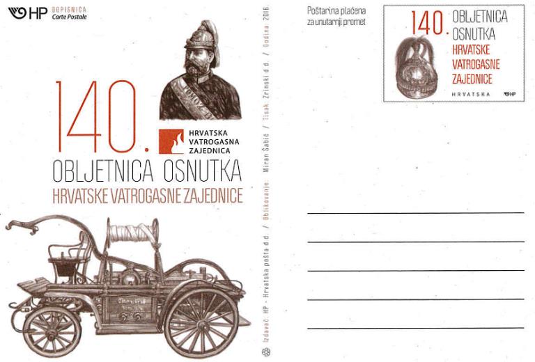 140. OBLJETNICA OSNUTKA HRVATSKE VATROGASNE ZAJEDNICE