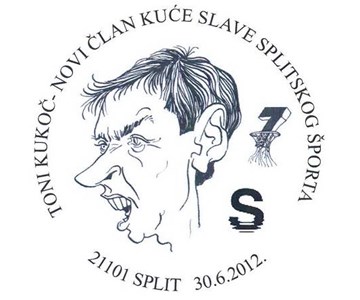 TONI KUKOČ - NOVI ČLAN KUĆE SLAVE SPLITSKOG ŠPORTA