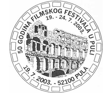 50 GODINA FILMSKOG FESTIVALA U PULI 19. - 24.07.2003.