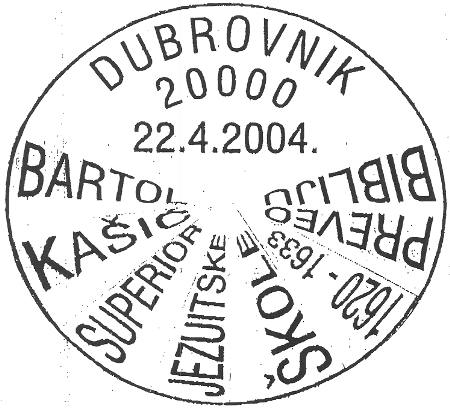 BARTOL KAŠIĆ SUPERIOR JEZUITSKE ŠKOLE