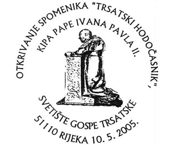 OTKRIVANJE SPOMENIKA "TRSATSKI HODOČASNIK"