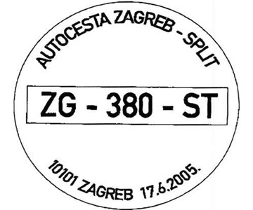 AUTOCESTA ZAGREB - SPLIT