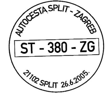AUTOCESTA SPLIT-ZAGREB