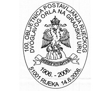 100. OBLJETNICA POSTAVLJANJA RIJEČKOG DVOGLAVOG ORLA NA GRADSKU URU