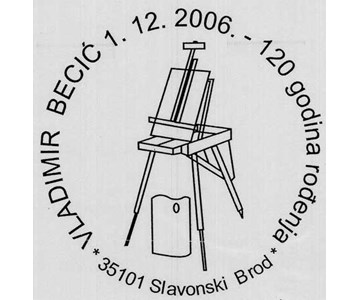 VLADIMIR BECIĆ 1.12.2006. - 120 GODINA ROĐENJA