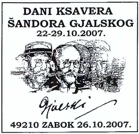 DANI KSAVERA ŠANDORA GJALSKOG
