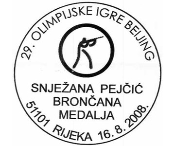 29. OLIMPIJSKE IGRE BEIJING - SNJEZANA PEJČIĆ BRONČANA MEDALJA