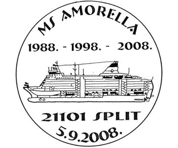 MS AMORELLA - 1988. - 1998. - 2008.