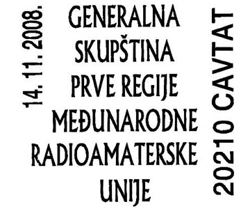 GENERALNA SKUPŠTINA PRVE REGIJE MEĐUNARODNE RADIOAMATERSKE UNIJE