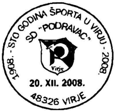 STO GODINA ŠPORTA U VIRJU 1908. - 2008, SD ’PODRAVAC’