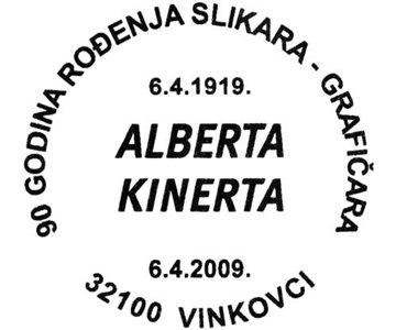 90 GODINA ROĐENJA SLIKARA - GRAFIČARA ALBERTA KINERTA