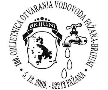 100. OBLJETNICA OTVARANJA VODOVODA FAŽANA-BRIJUNI