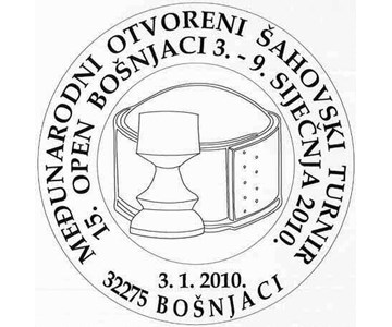 MEĐUNARODNI OTVORENI ŠAHOVSKI TURNIR<br>15. OPEN BOŠNJACI 3.-9. SIJEČNJA 2010.