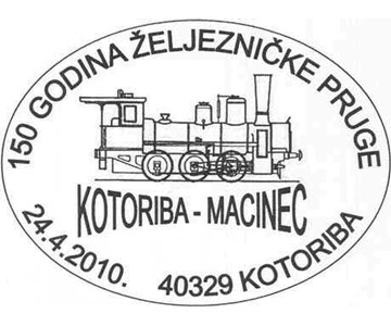 150 GODINA ŽELJEZNIČKE PRUGE KOTORIBA-MACINEC