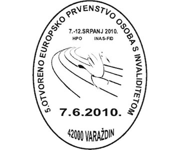 5. OTVORENO EUROPSKO PRVENSTVO OSOBA S INVALIDITETOM<BR>7. - 12. SRPANJ 2010.