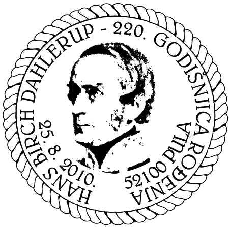HANS BIRCH DAHLERUP - 220. GODIŠNJICA ROĐENJA