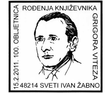 100. OBLJETNICA ROĐENJA KNJIŽEVNIKA GRIGORA VITEZA 