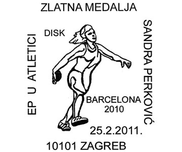 ZLATNA MEDALJA SANDRA PERKOVIĆ