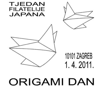 TJEDAN FILATELIJE JAPANA - ORIGAMI DAN