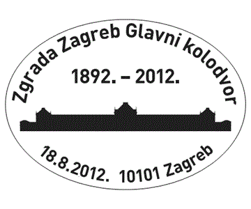 ZGRADA ZAGREB GLAVNI KOLODVOR 1892.-2012.