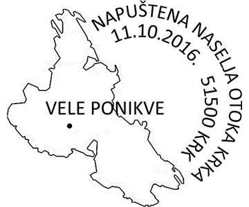 NAPUŠTENA NASELJA OTOKA KRKA, VELE PONIKVE