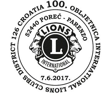 LIONS CLUBS INTERNATIONAL – 100. OBLJETNICA, POREČ
