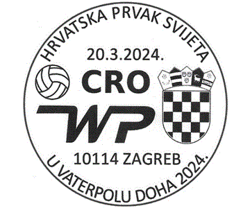 HRVATSKA PRVAK SVIJETA U VATERPOLU DOHA 2024.
