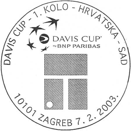 DAVIS CUP - 1. KOLO - HRVATSKA - SAD